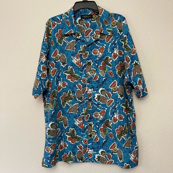 Cactus Black Label Hawaiian Shirt Size XXL - Picture 1 of 3